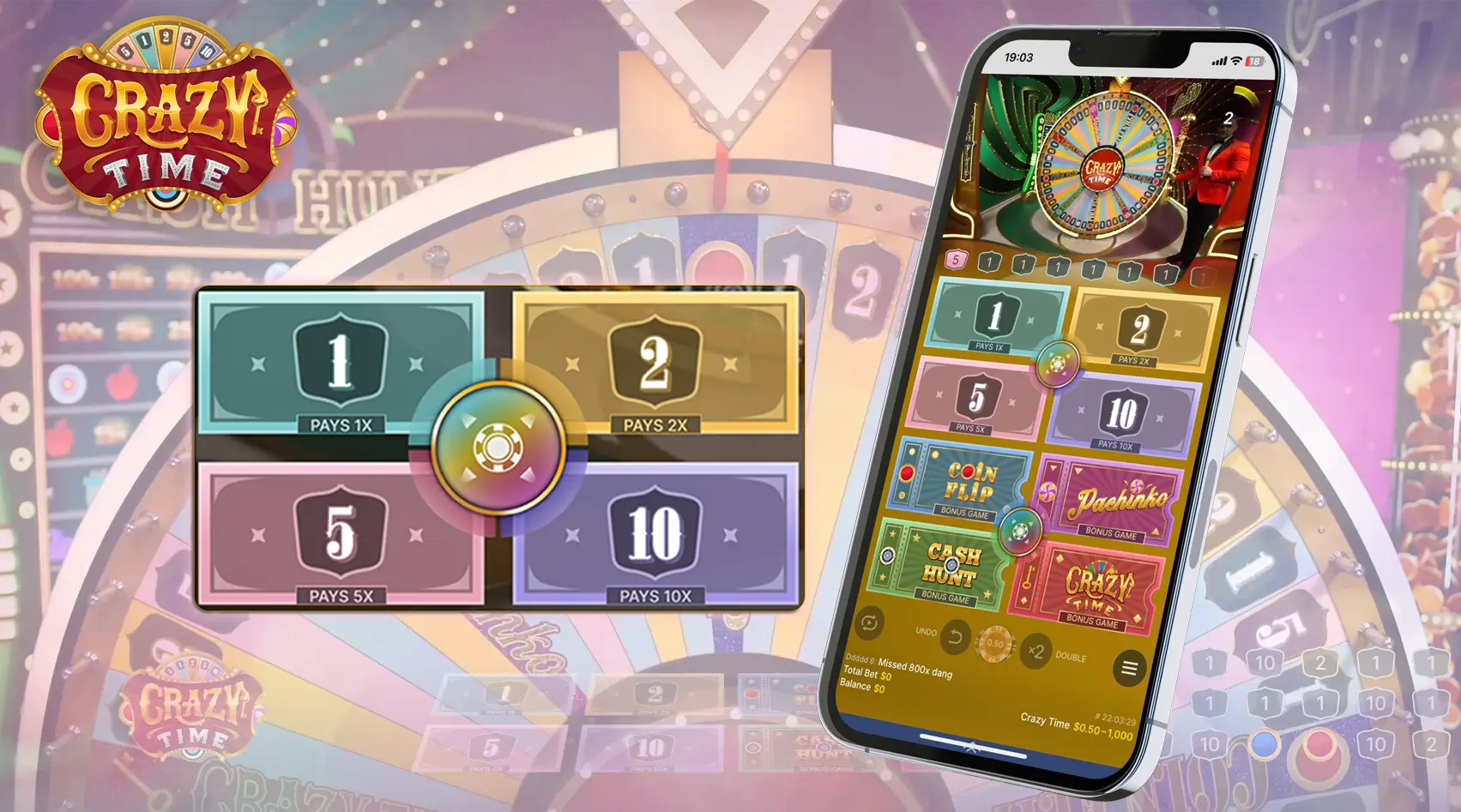 Sistema 10-5-2-1 Crazy Time tips de bajo riesgo